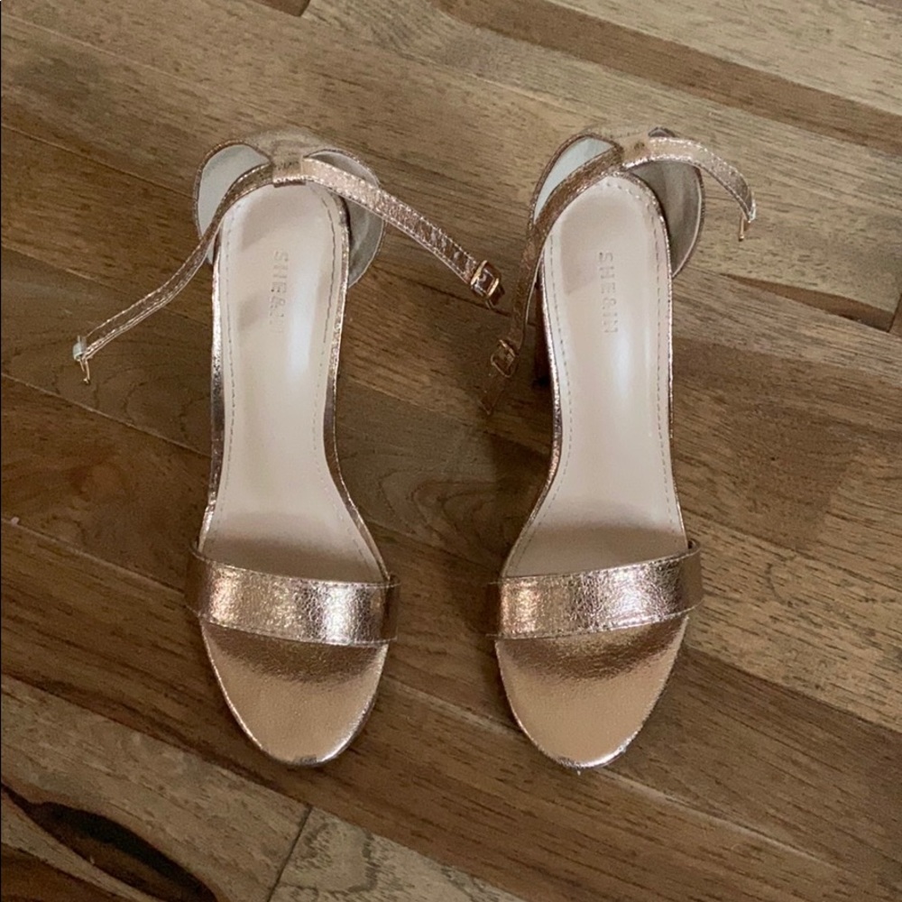 Rose Gold High Heels